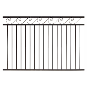 Oasis Fence 4" Spindle Spacing - 6'W X 48"H