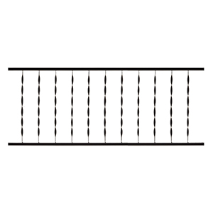 Windsor Railing Panel - 6'W X 32"H
